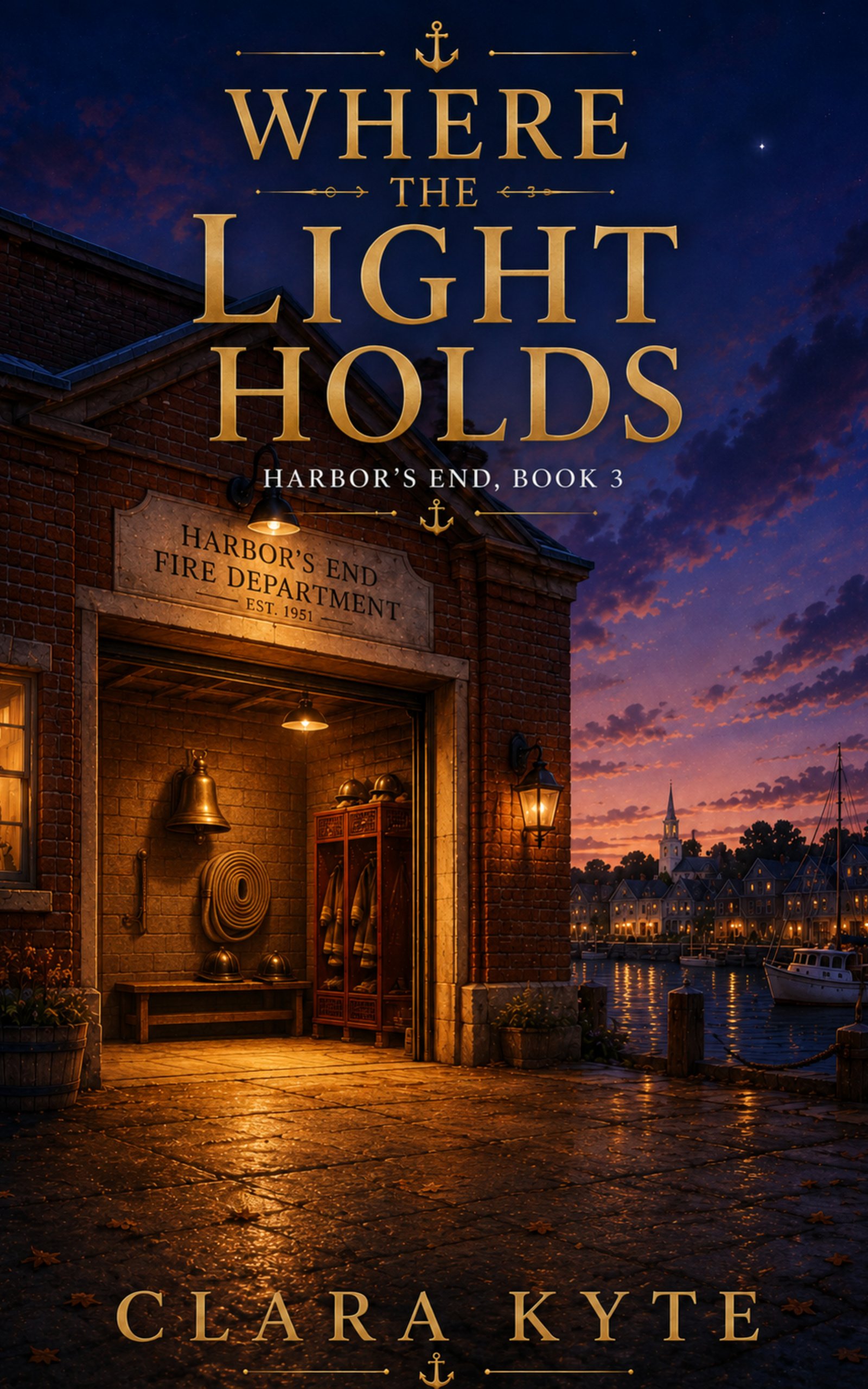 Where the Light Holds by Clara Kyte — Harbor’s End Book 3 cover