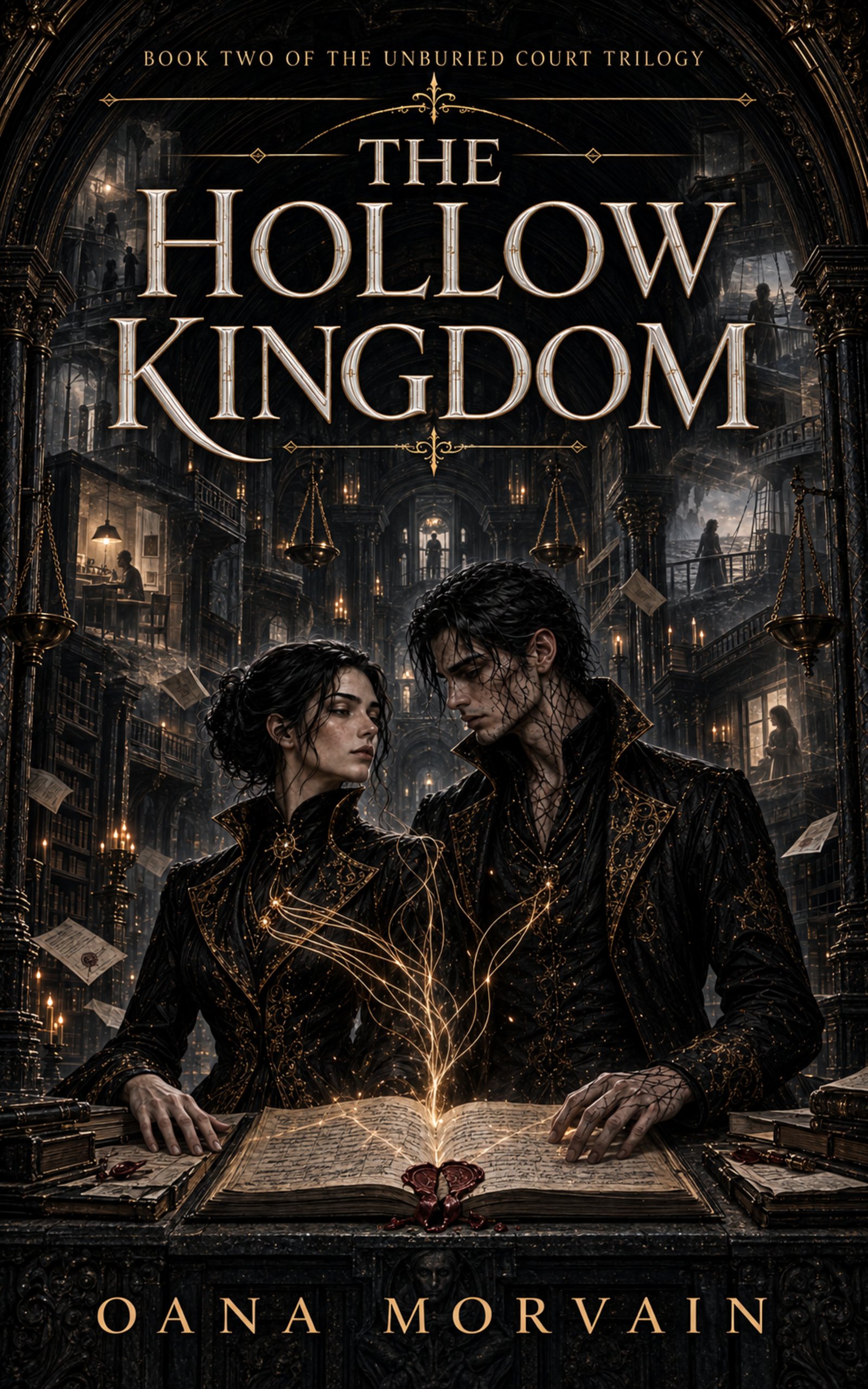 The Hollow Kingdom, Book Two by Oana Morvain
