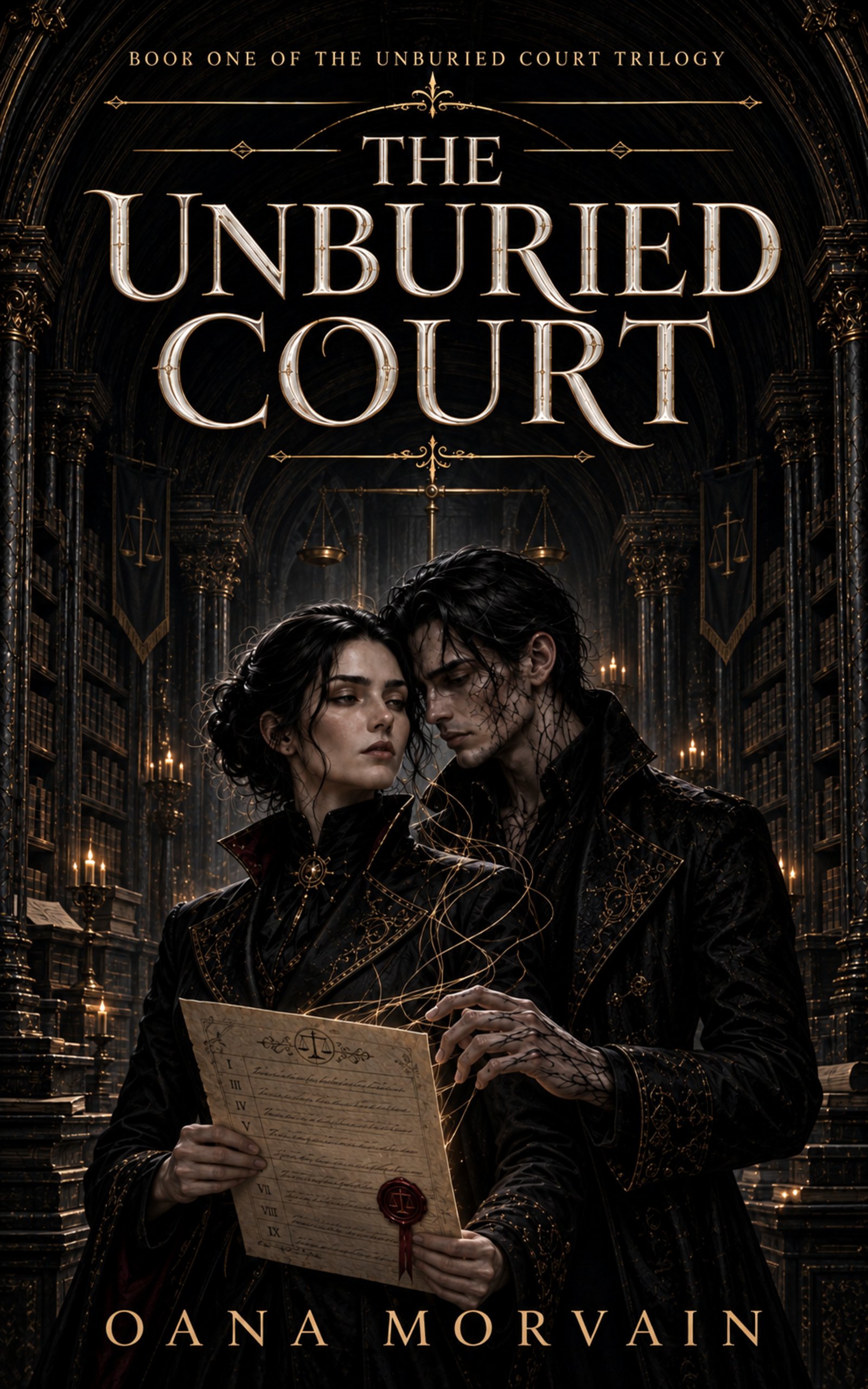 The Unburied Court, Book One by Oana Morvain