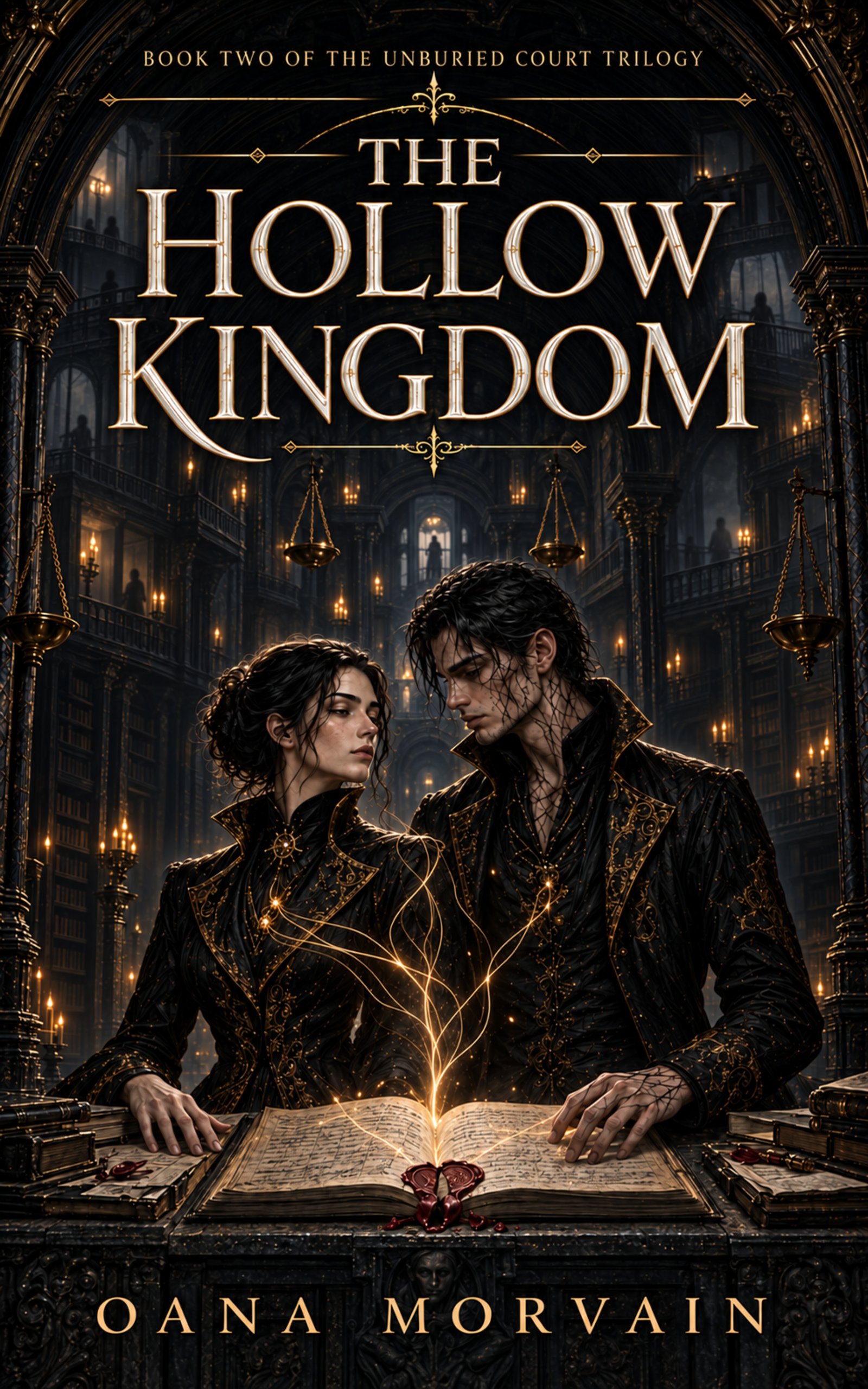 The Hollow Kingdom, Book Two by Oana Morvain